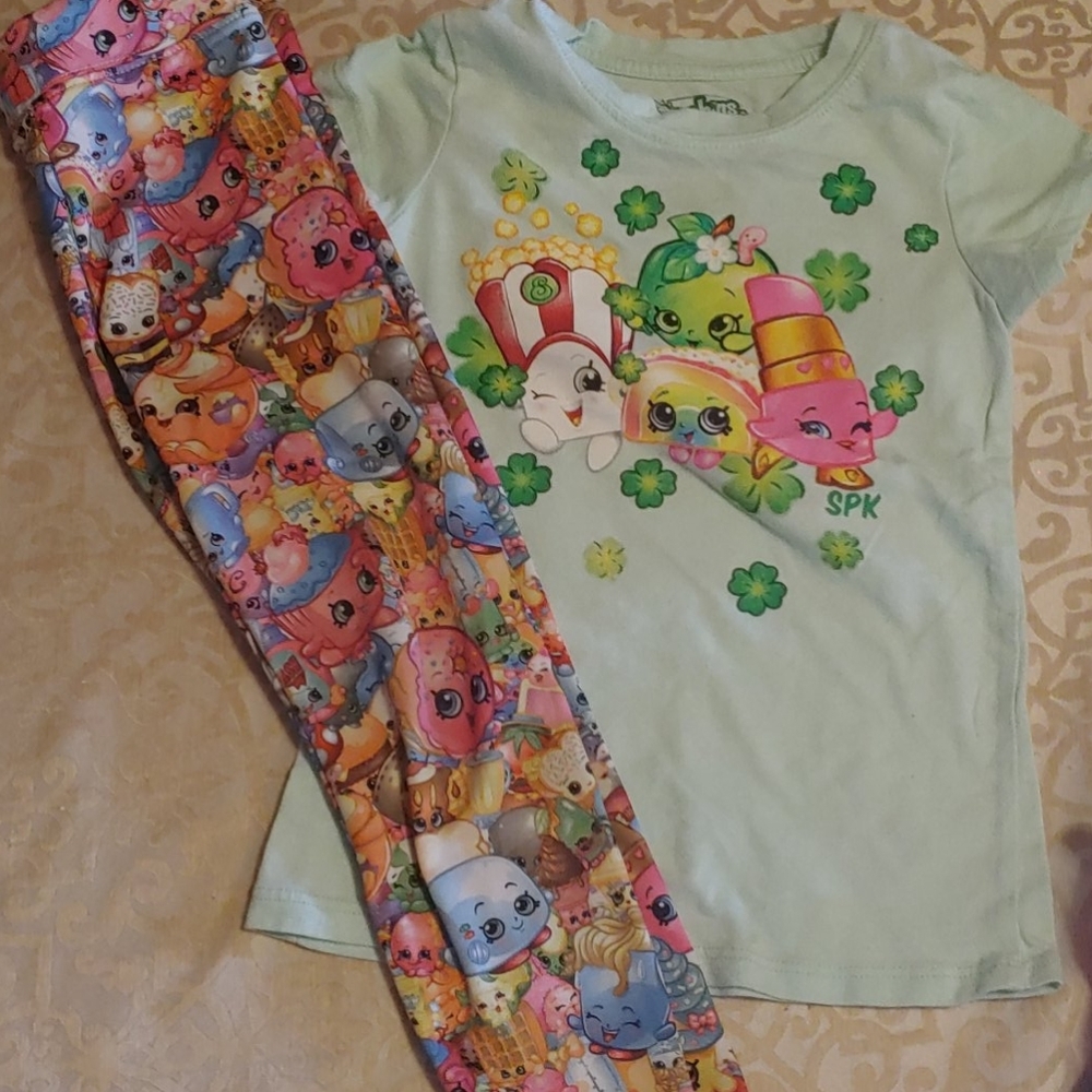 Shopkins St. Patrick's Day Outfit Size 4/5